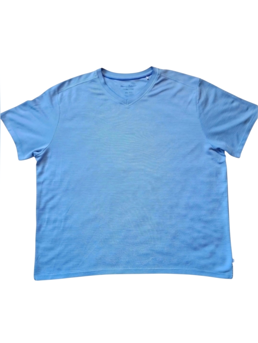Tommy Bahama 2XL Blue Island Zone V Neck Luxury Resort Shirt XXL